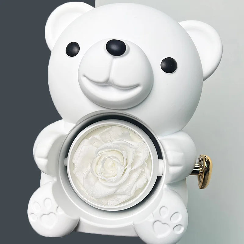 Eternal Rose Teddy Bear - Noble Novas