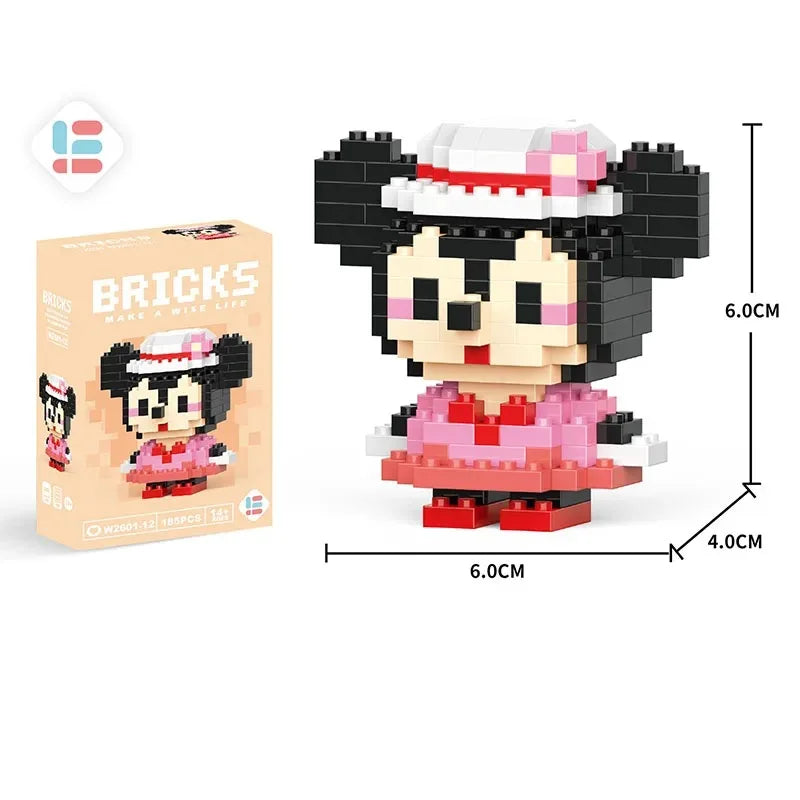 Disney Lilo & Stitch & Pokémon Pikachu Building Blocks Toy for Kids