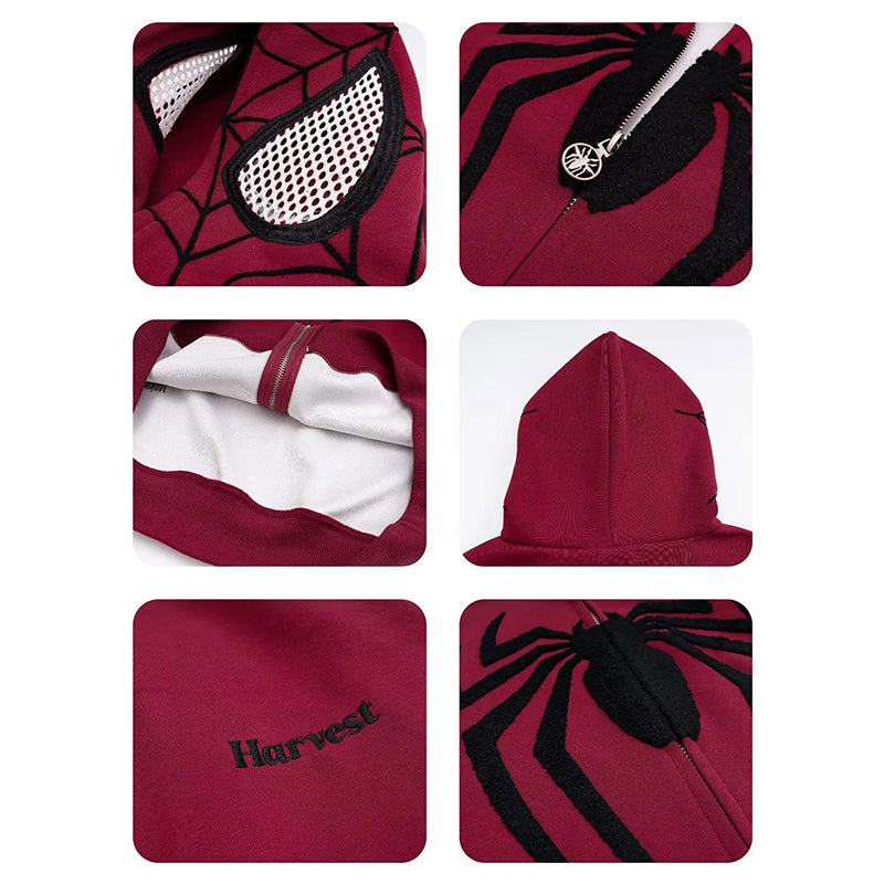 Spider-Man Enhanced Zipper Hoodie