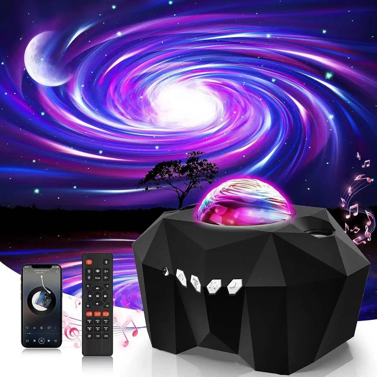 Immersive Aurora Borealis & Star Projector