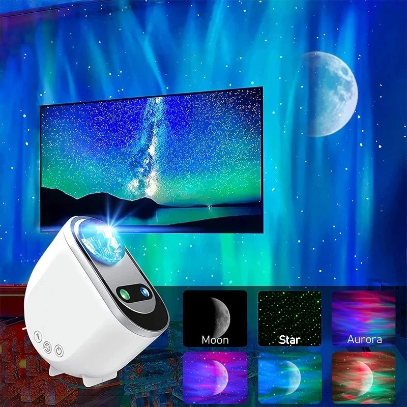 Immersive Aurora Borealis & Star Projector