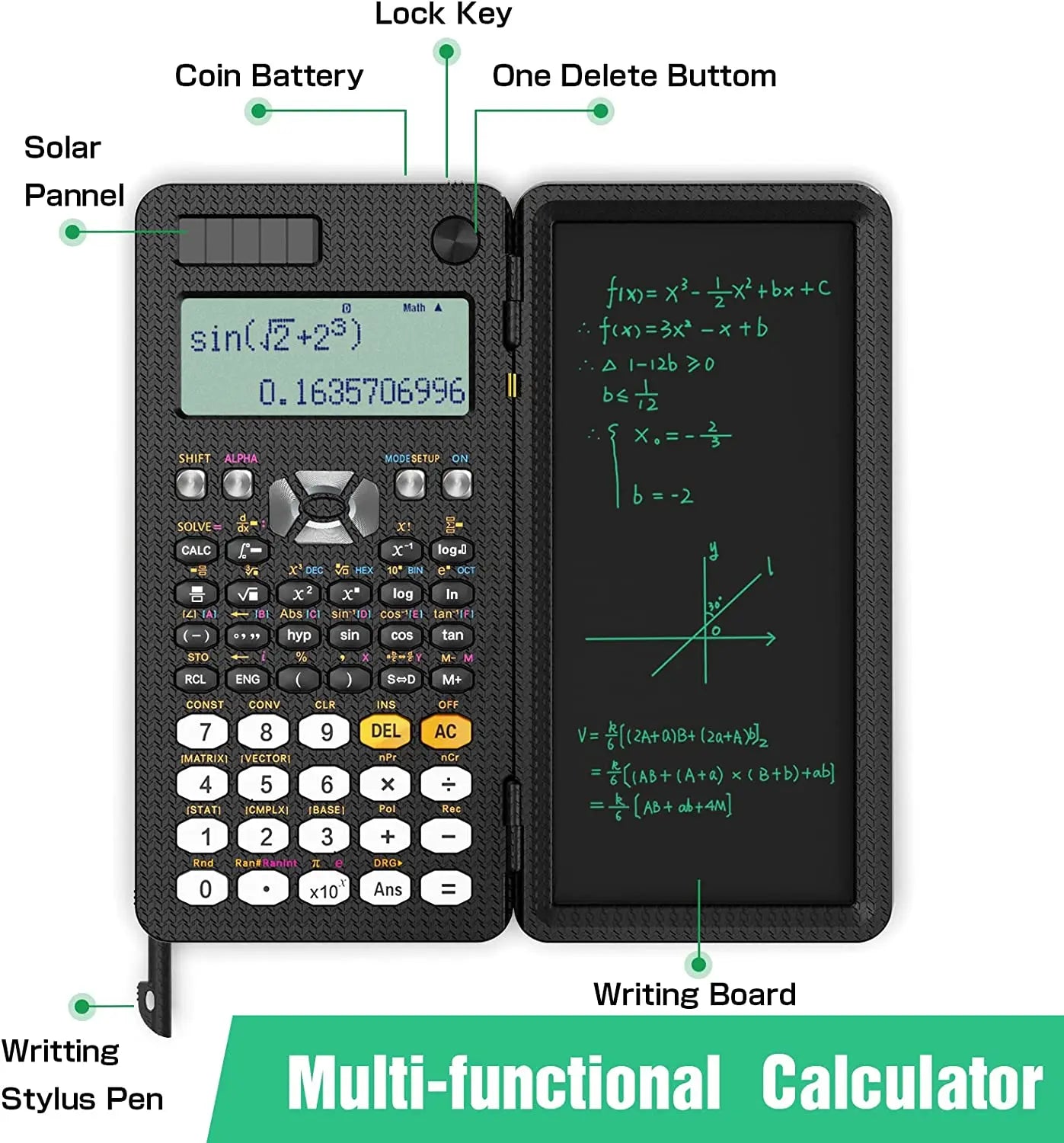 Solar Scientific Calculator - Noble Novas