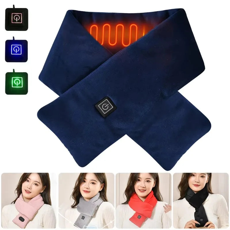 Instant Warmth USB Neck Scarf