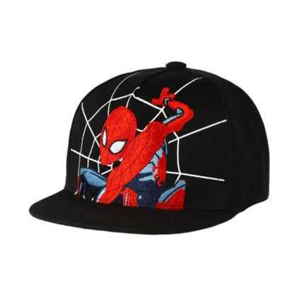 Spiderman Kids Snapback Cap – 3D Embroidered Superhero Hat for Boys & Girls