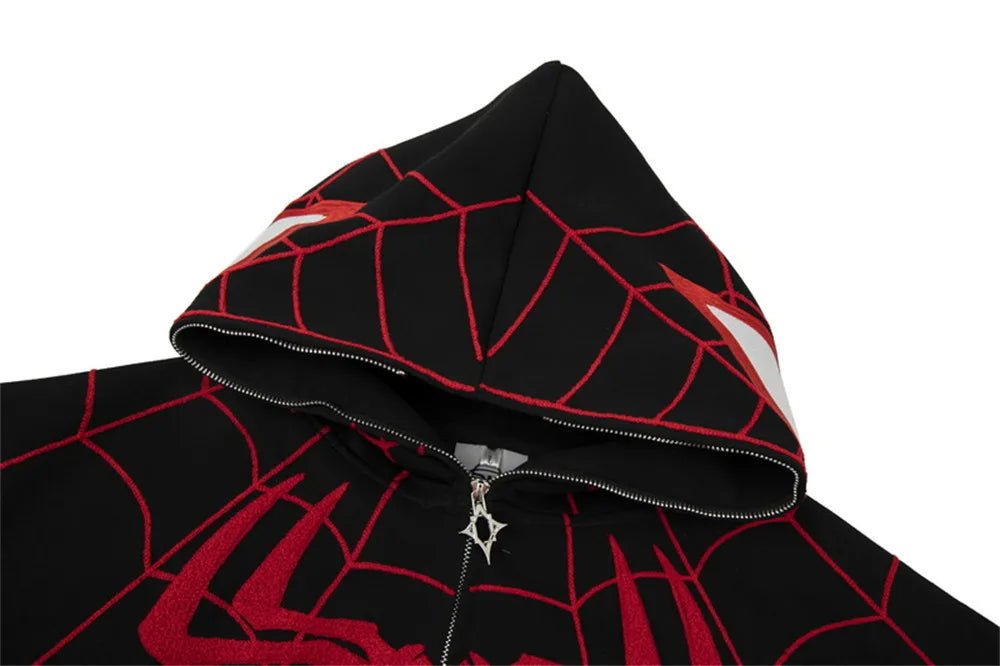 Spider-Man Zipper Hoodie - Noble Novas