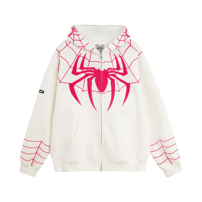 Spider-Man Zipper Hoodie - Noble Novas